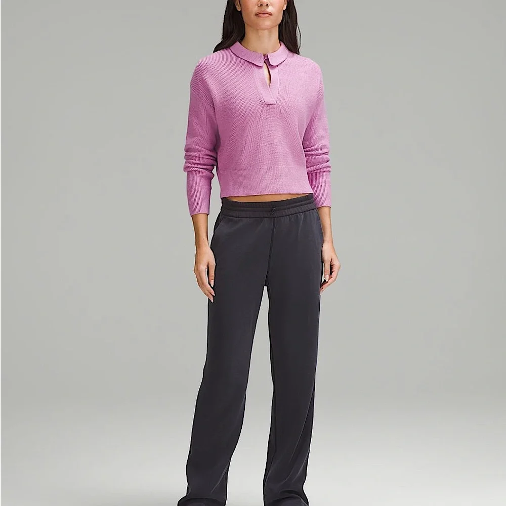 Lululemon Collared Merino Wool-Blend Sweater/L/.
Never worn, but no tag 🏷️ - Picture 4 of 7